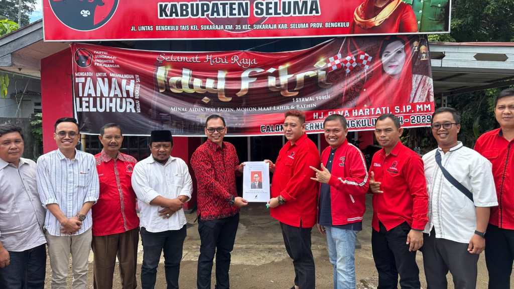 Cabup Seluma Tedi Rahman Daftar PDI P, Febrinanda; Kita Sudah Terima Berkas dan Akan Di Proses Sesuai Prosedur&nbsp;Partai