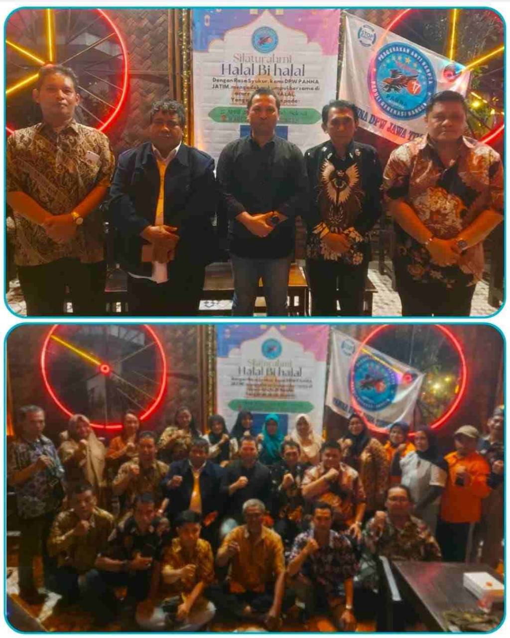 Halal Bi Halal, Pengurus PANNA Jatim Dapat Wejangan dari Pendiri dan BNNP&nbsp;Jatim