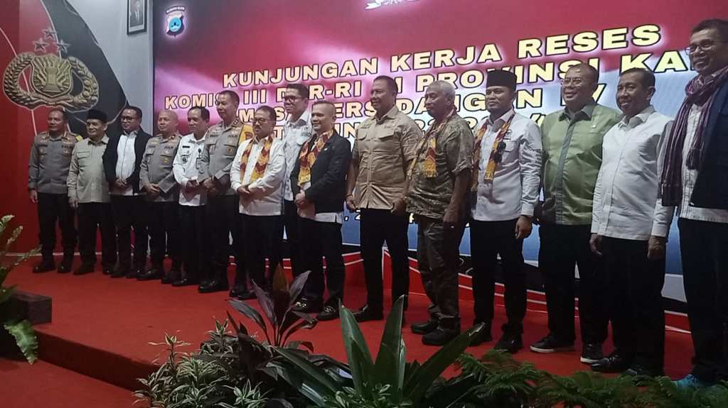 Reses Kunjungan Kerja Komisi Tiga DPR RI Ke Polda Kalsel, Ini Pembahasan&nbsp;Nya.