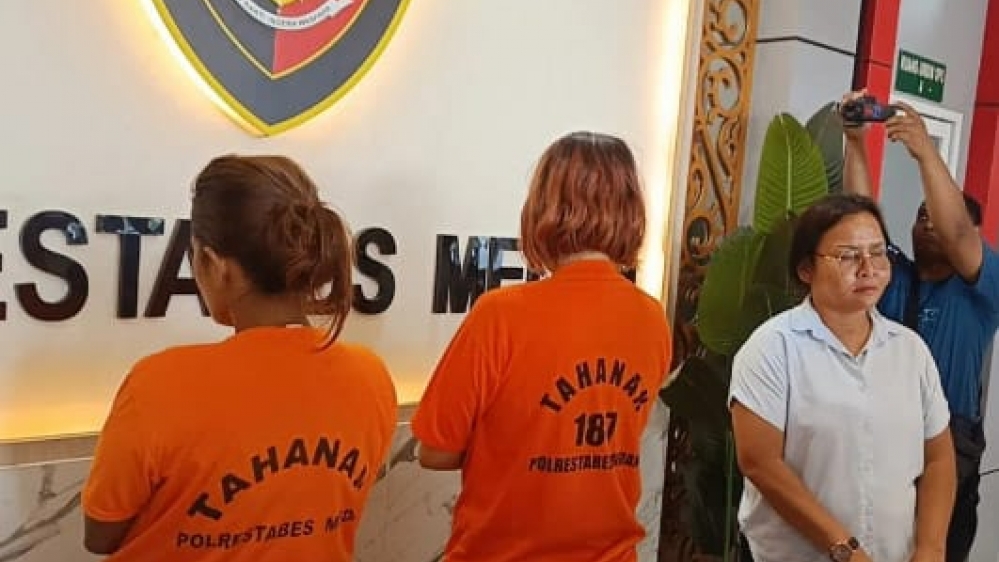 Polrestabes Medan Berhasil Tangkap 2 Wanita Terduga Pelaku Sindikat Perdagangan&nbsp;Anak