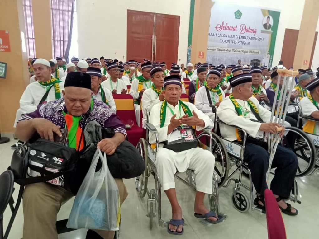 Jamaah Kloter 03 Asal Daerah Mandailing Natal 358&nbsp;Orang