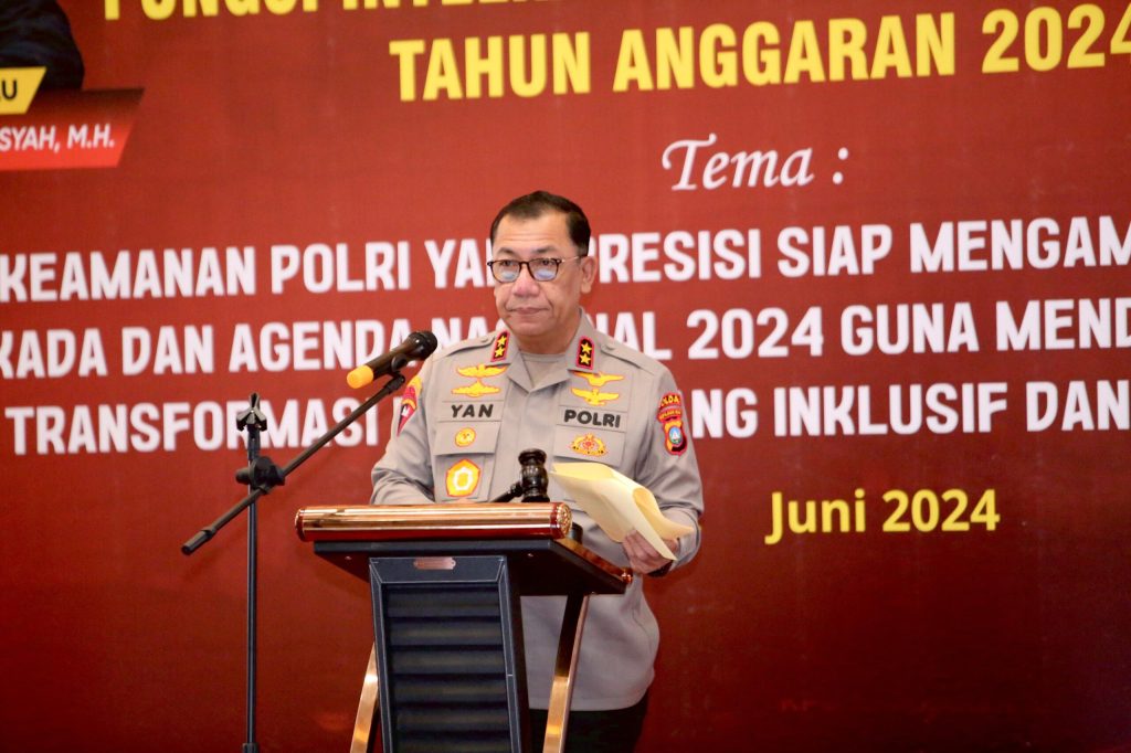 Perkuat Intelijen, Kapolda Membuka RAKERNIS INTELKAM POLDA KEPRI 2024