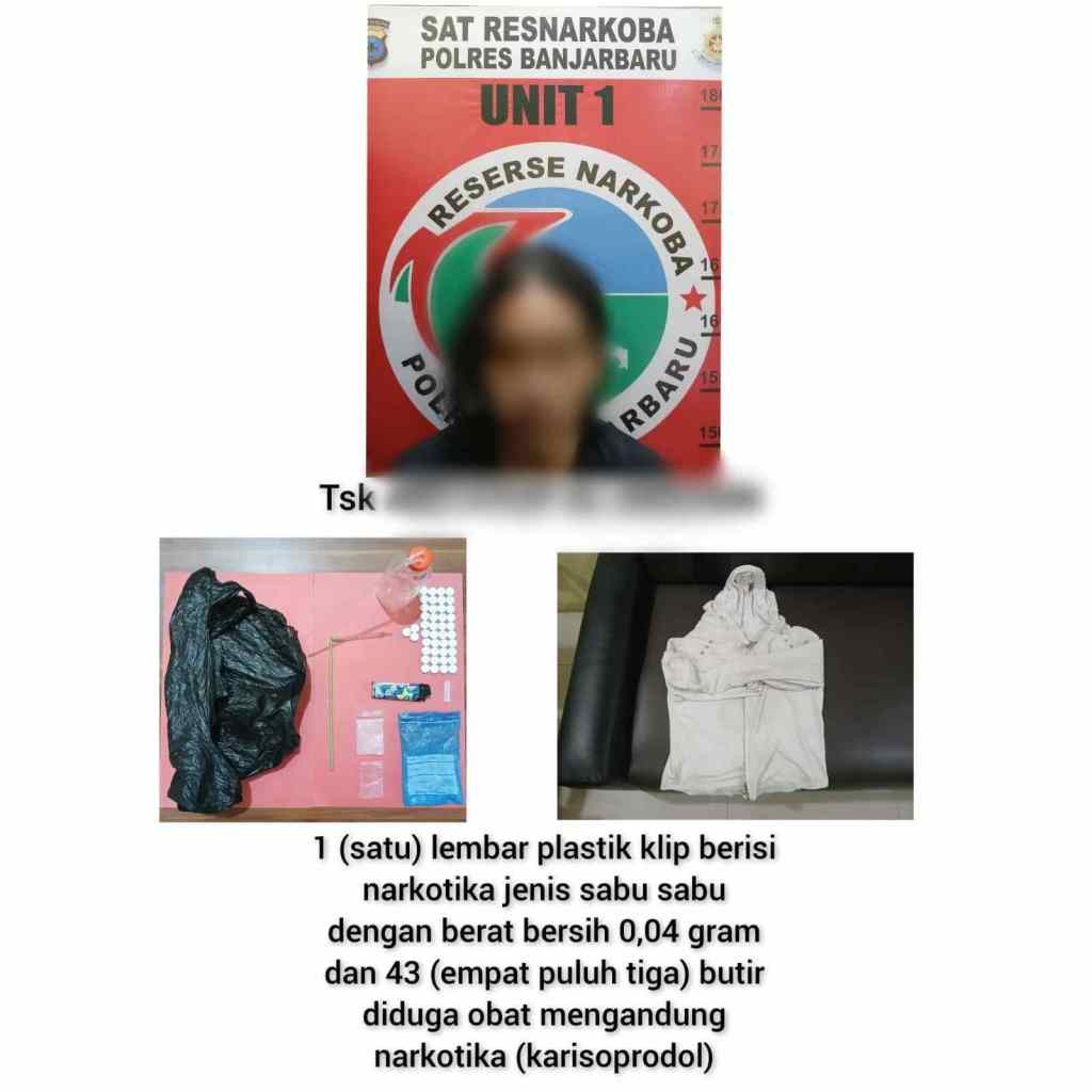 Oknum Jurnalis Sebagai Pengedar Sabu Di Tangkap Sat Resnarkoba Polres&nbsp;Banjarbaru