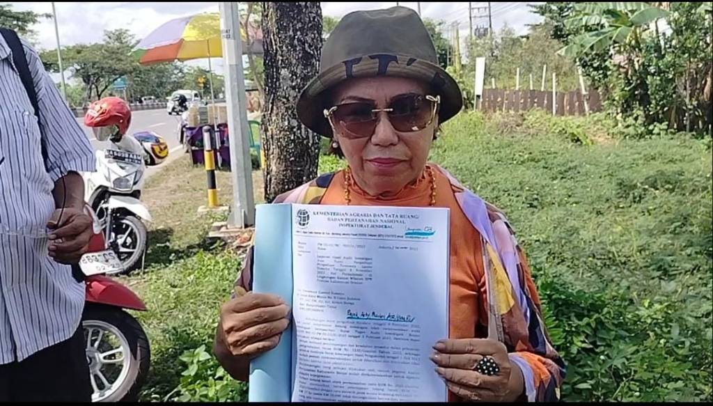 BPN Kabupaten Banjar Urung melakukan Pengukuran Tanah Milik Lanny, Ini&nbsp;Sebabnya…