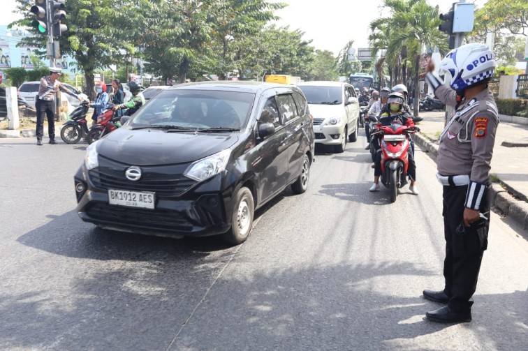 Kabid Humas Polda Sumut Hadi Wahyudi Sampaikan, Operasi Toba Berjalan Lakalantas Menurun