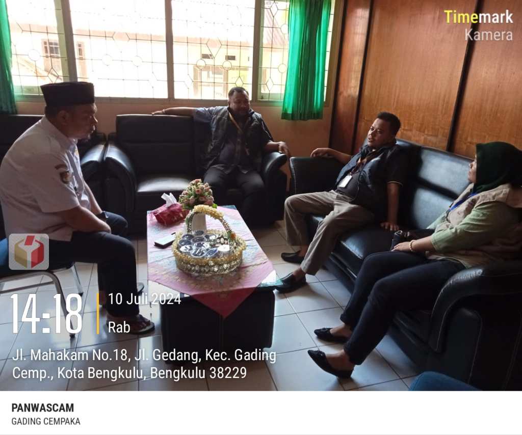 Panwascam Gading Cempaka Gerak Cepat Respon laporan Masyarakat terkait Dugaan Pelanggaran&nbsp;Pemilihan