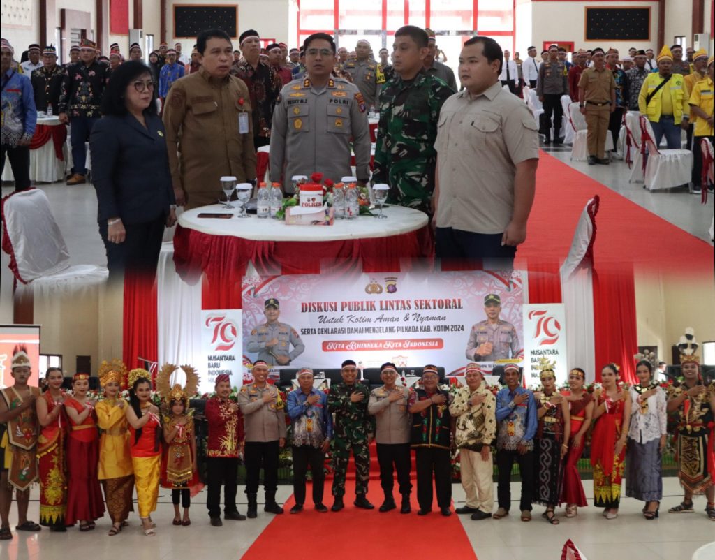 Dalam Diskusi Publik Lintas dan Deklarasi Damai Jelang Pilkada 2024, Bupati Kotim Sampaikan&nbsp;ini