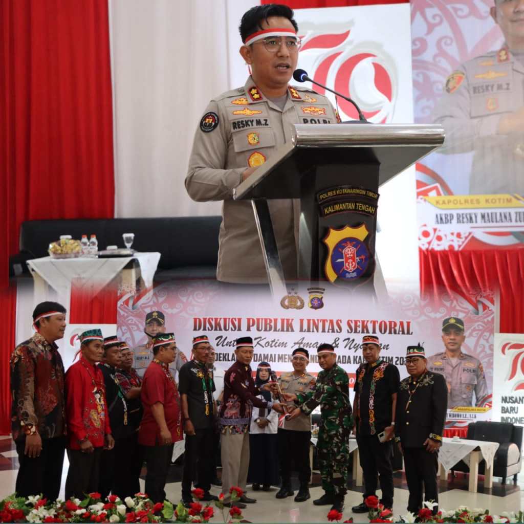 Kapolres Kotim Buka Diskusi Publik Lintas Sektoral Menjelang Pilkada 2024 Aman dan&nbsp;Nyaman