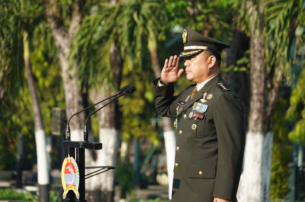 Kasrem 084/Bhaskara Jaya Pimpin Upacara Peringatan HUT Ke-79 Kemerdekaan Republik&nbsp;Indonesia