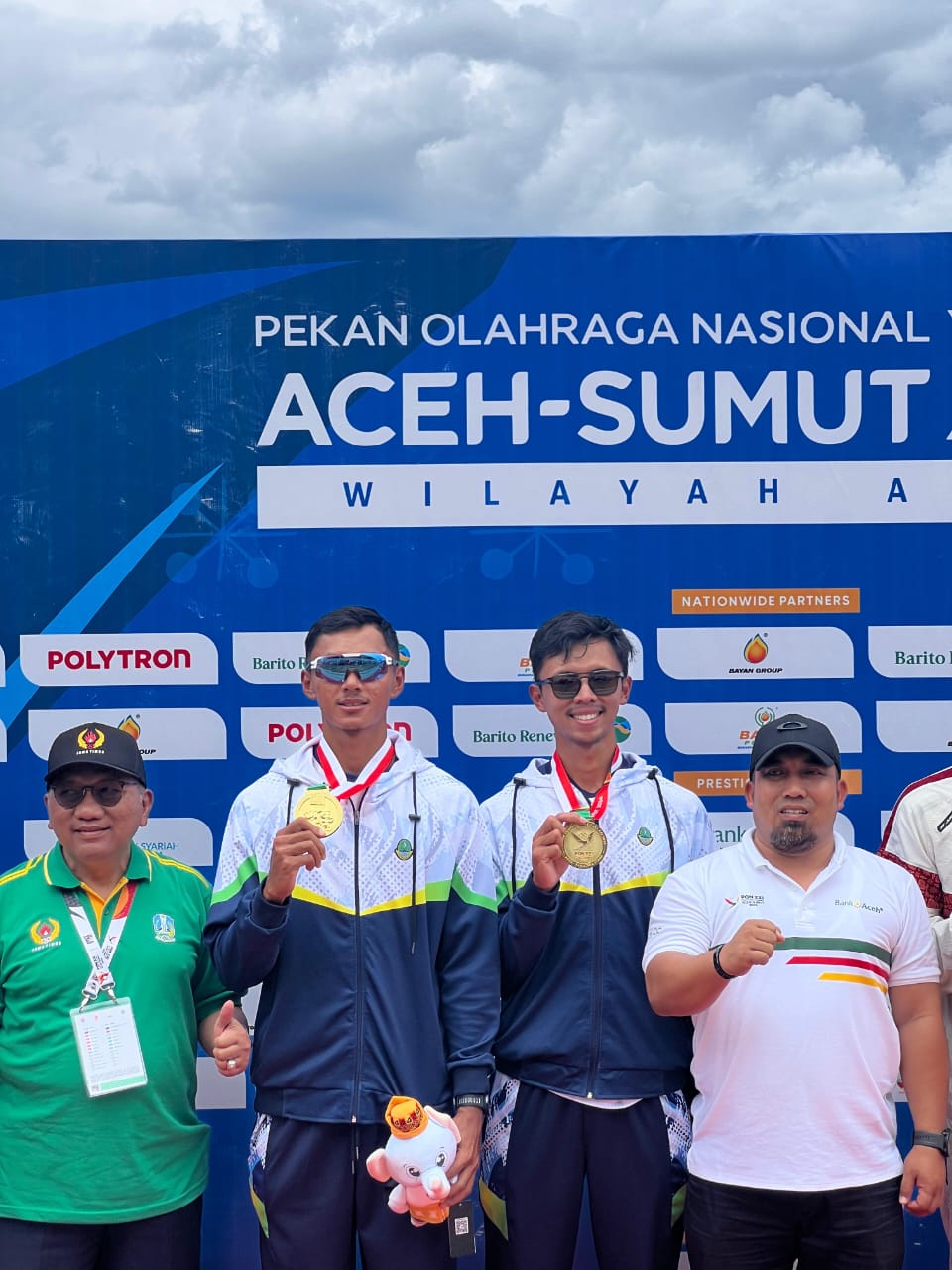 Briptu Denri Maulidzar Raih Tiga Emas Di Cabor Dayung PON XXl&nbsp;Aceh