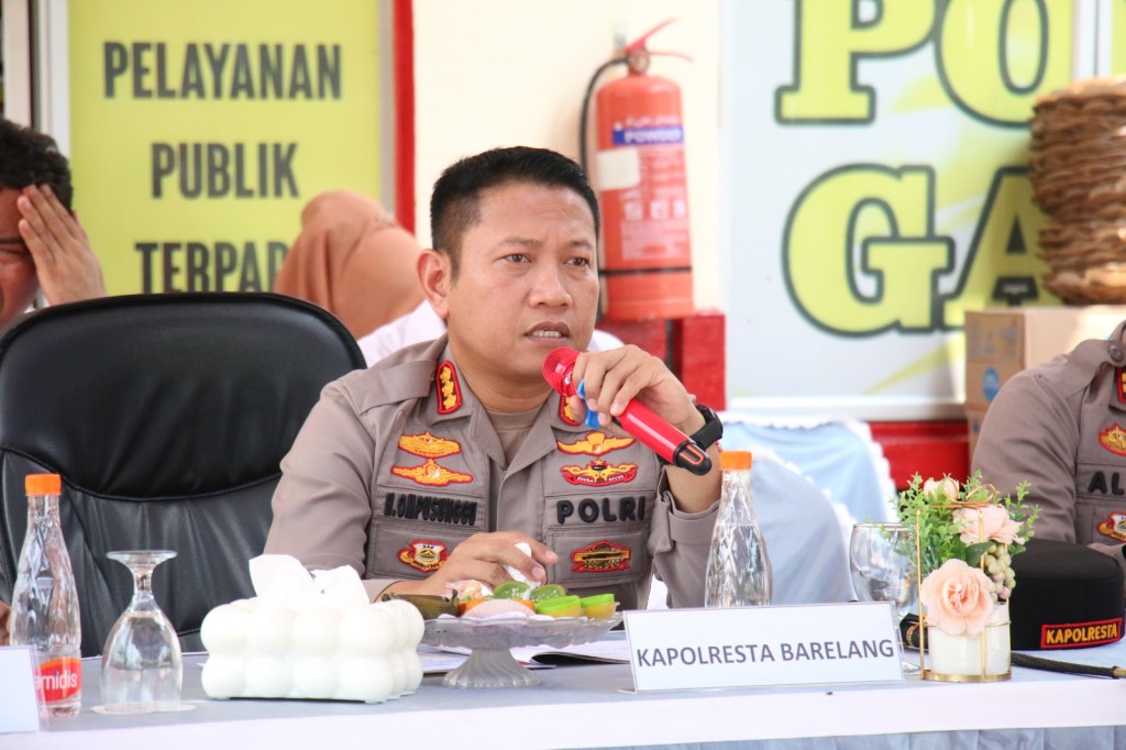 Kapolresta balerang Lakukan Kunjungan Kerja Ke Polsek Galang