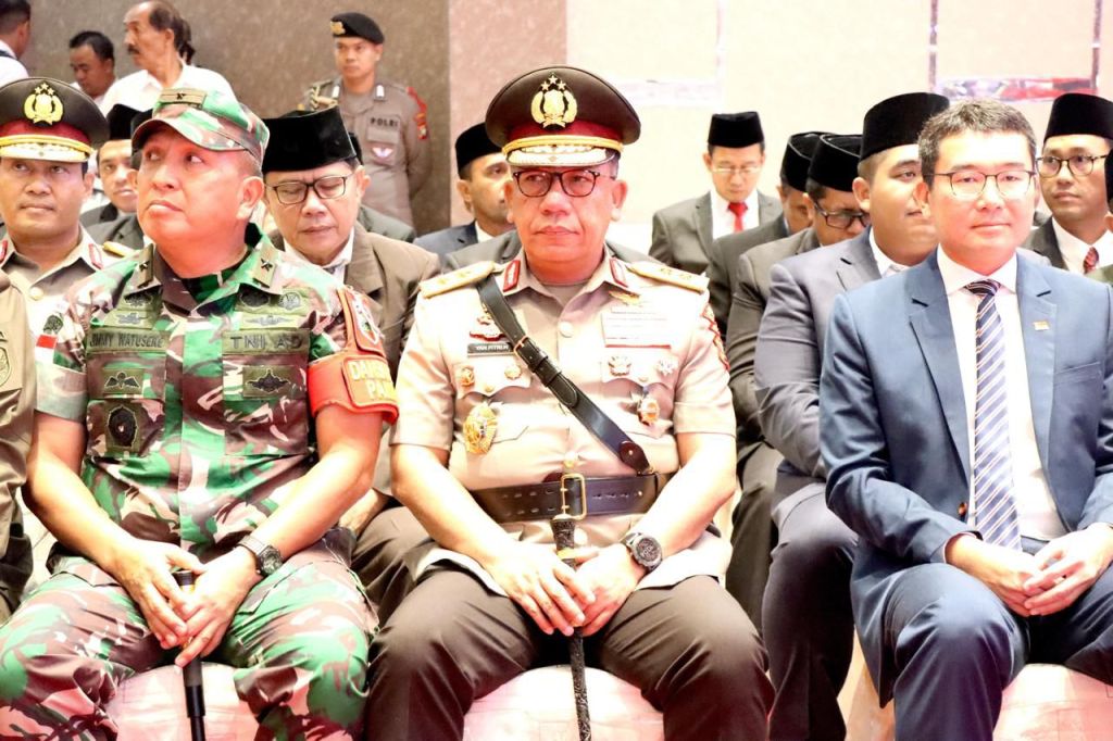 KAPOLDA HADIRI PELANTIKAN ANGGOTA DPRD PROVINSI KEPULAUAN RIAU PERIODE&nbsp;2024-2029