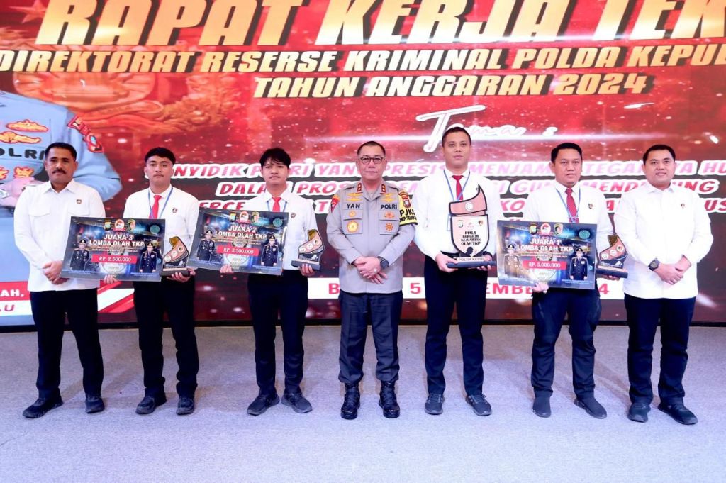 KAPOLDA KEPRI Membuka RAKERNIS RESKRIM Tahun&nbsp;2024