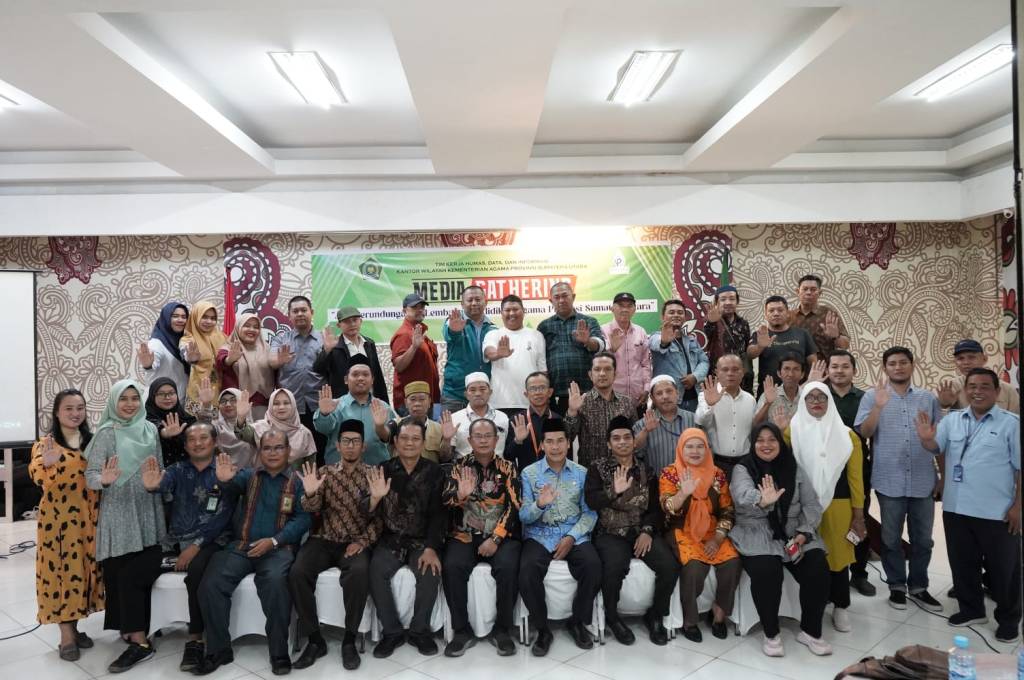 Kanwil Kemenagsu Adakan Media Gathering Anti&nbsp;Perundungan